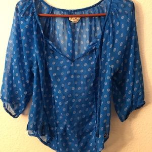 Hollister Blue Top
